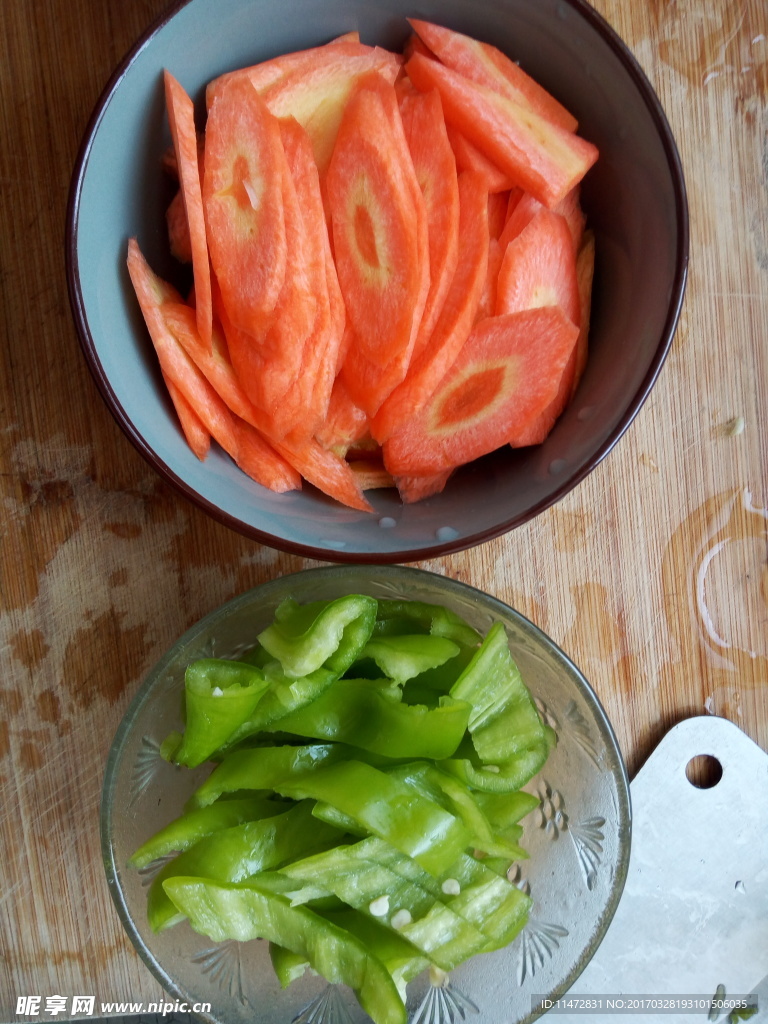 胡蘿卜 青椒