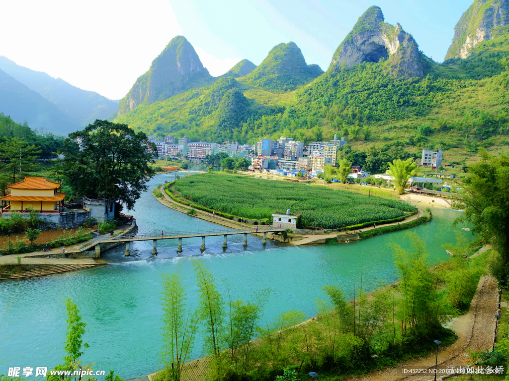 山區美景