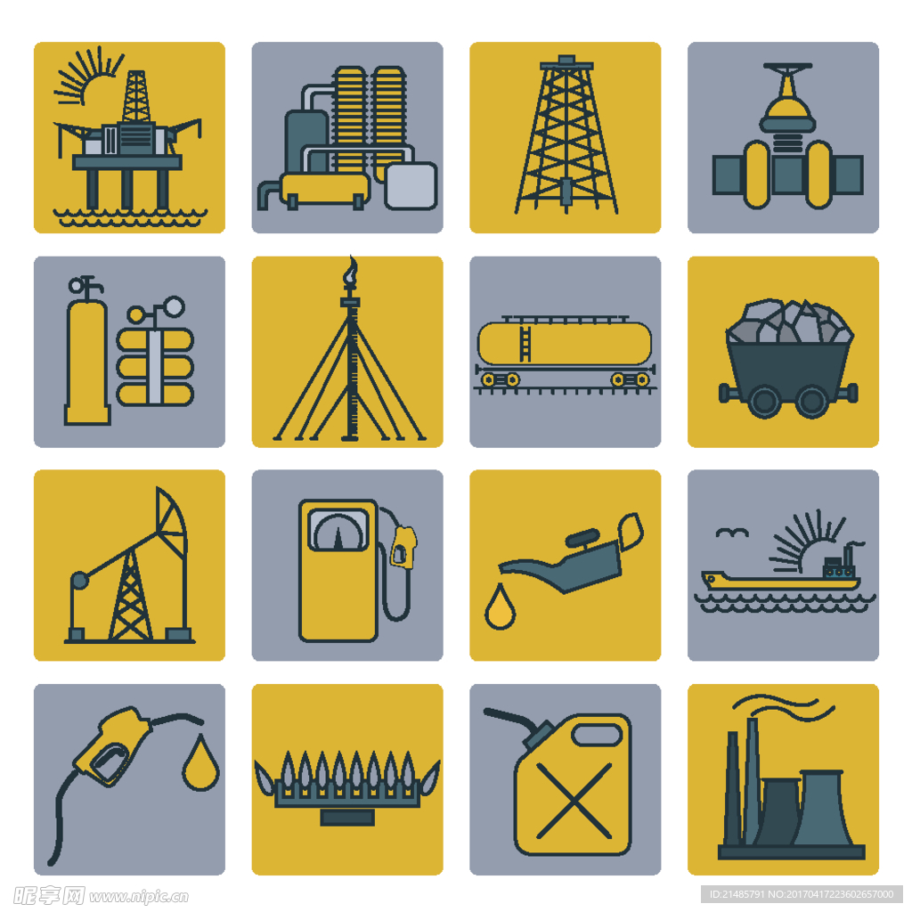 工业元素图标图片
