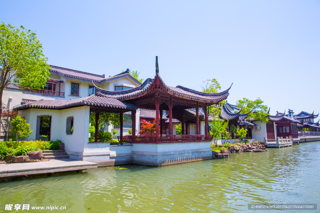 巴城陽澄湖水上公園旅游風光