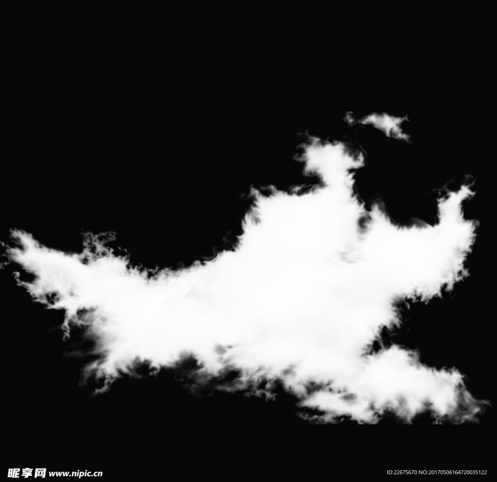 方形 黑底 素材 煙霧 氣體