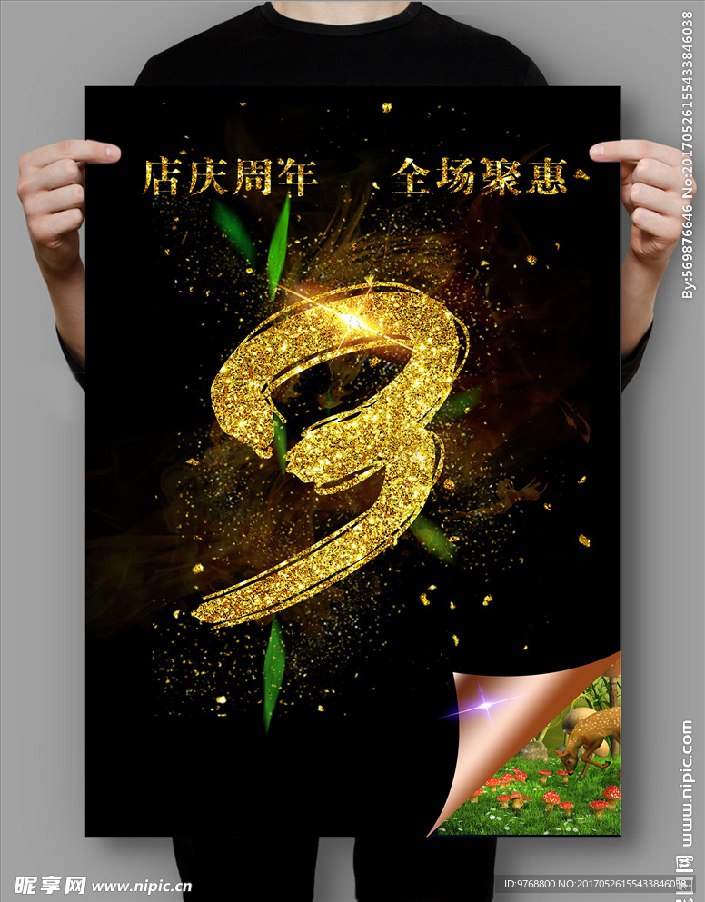 店庆   展板 海报  周年庆