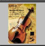 大提琴 小提琴 封面封底图片