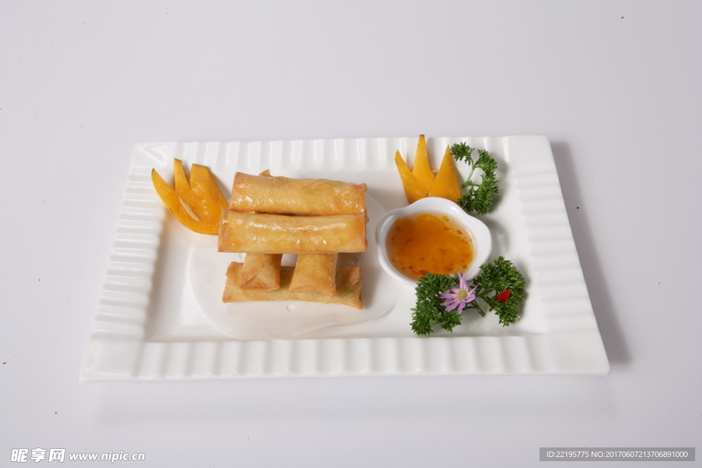 脆皮香芒卷