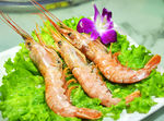 海鲜 大红虾