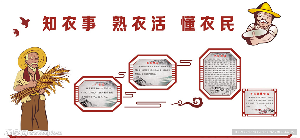 文化墻 農情站