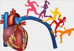 运动跑步的心脏