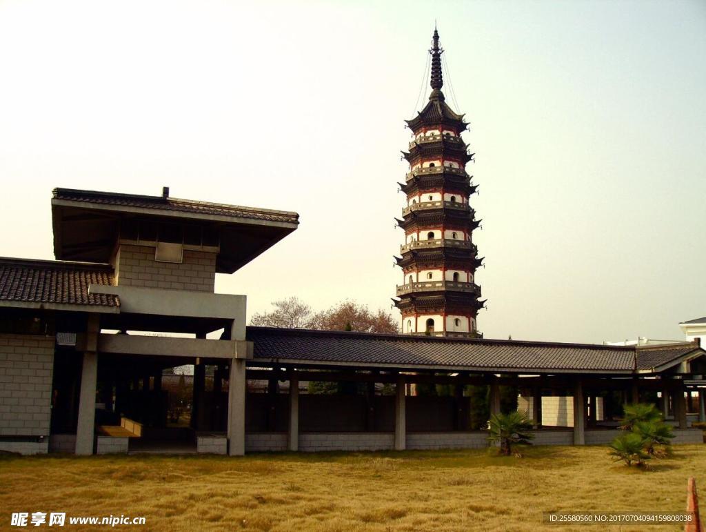 草地 天空 建筑