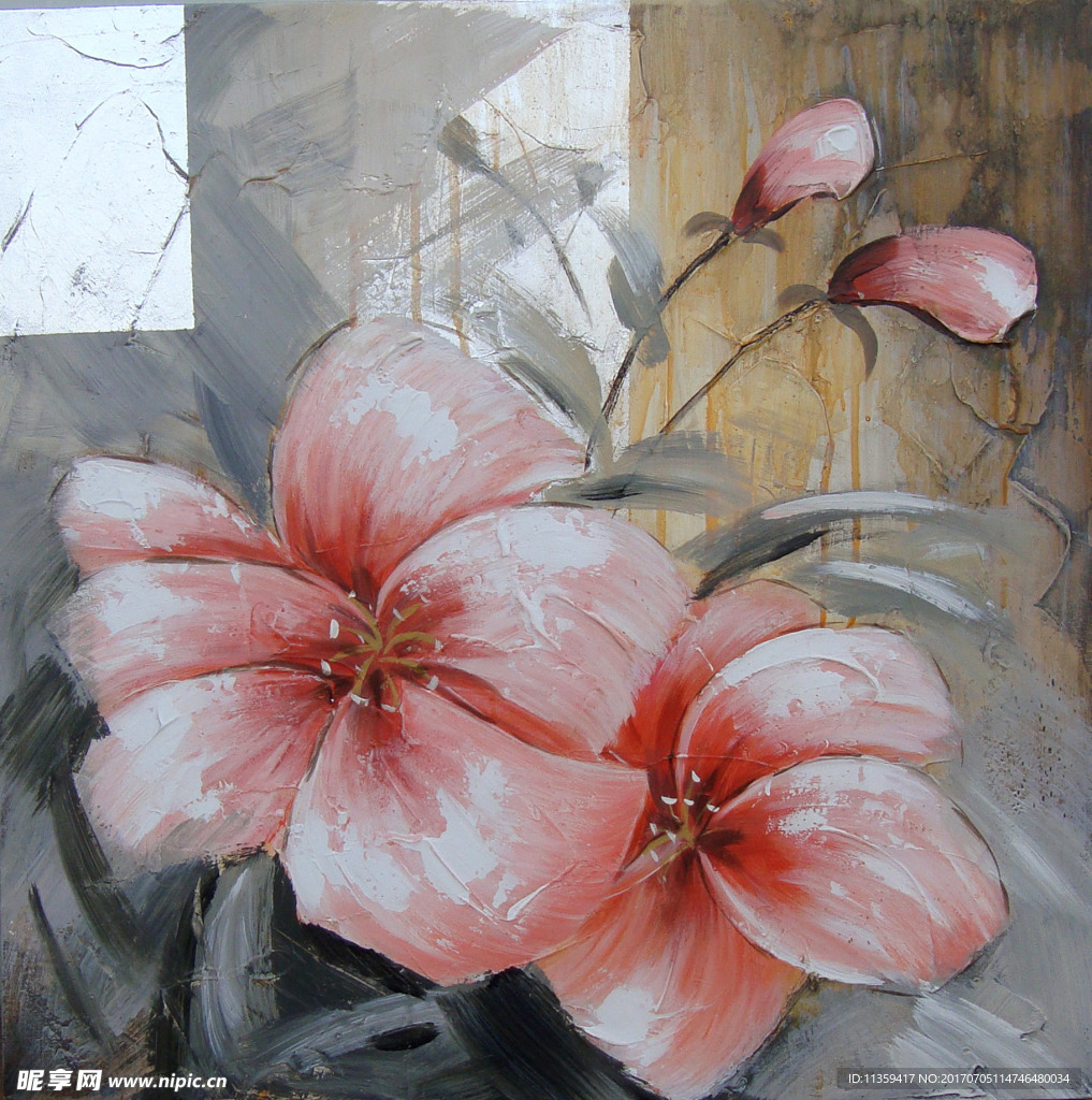 抽象花卉