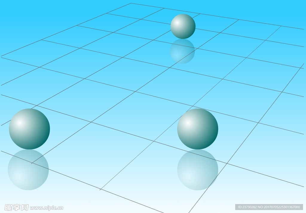 球体滚动动态图镜面效果动画