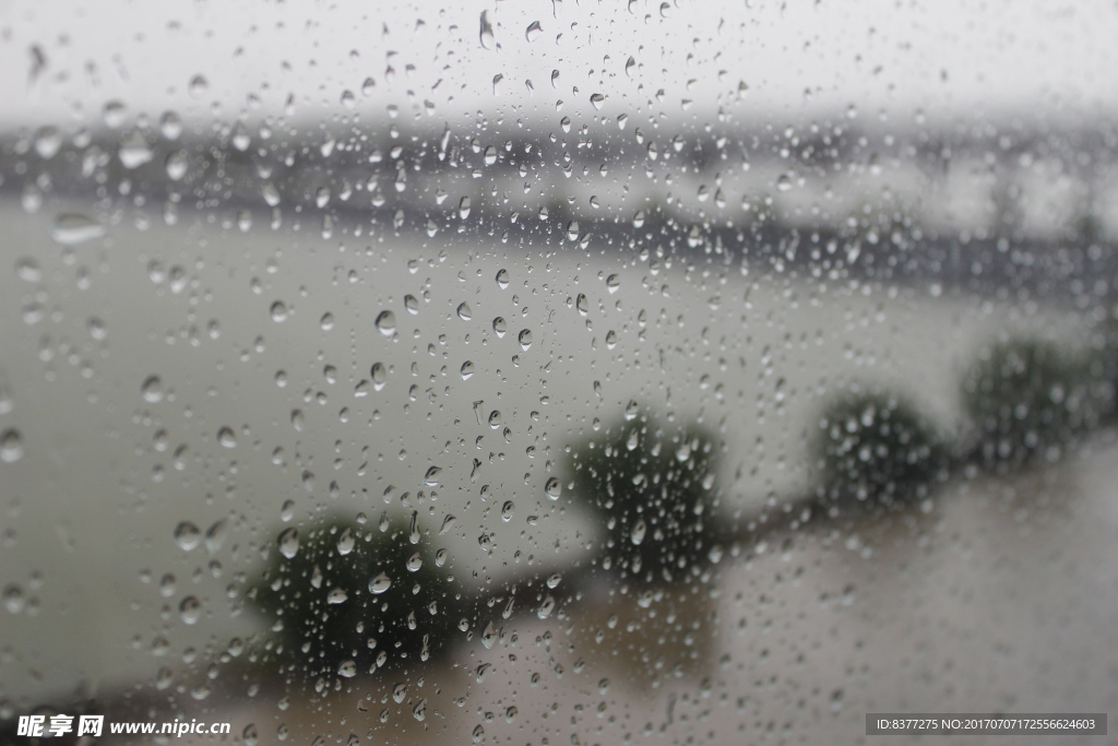 高清雨滴 雨季