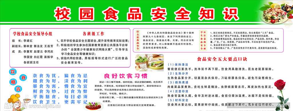 校園食品安全知識