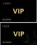 VIP黑色卡片