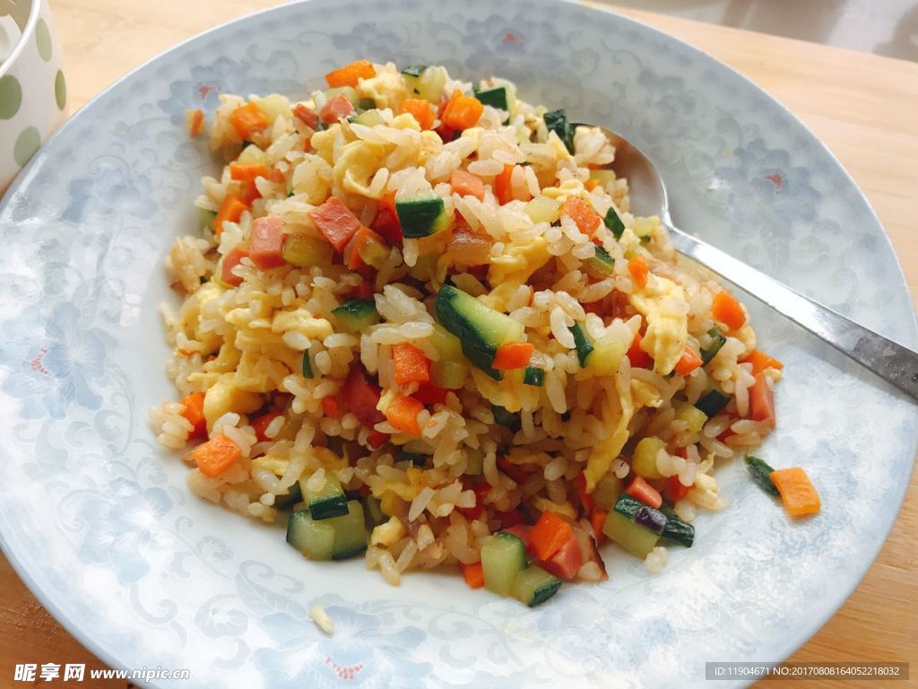 美食  蛋炒飯
