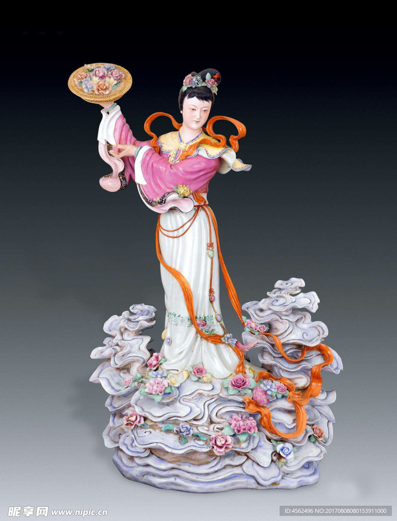 仙女散花