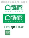 链家网、链家标准新logo