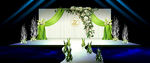 婚礼舞台效果图设计