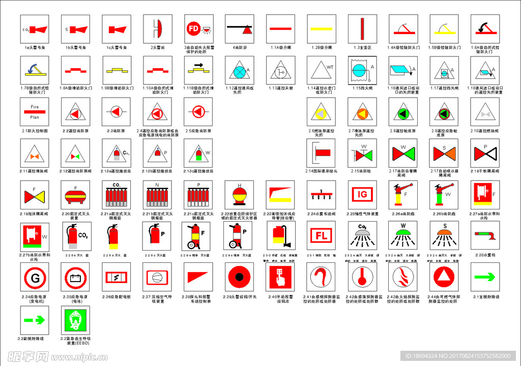 消防符号