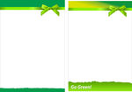 绿色展板、绿色菜单背景