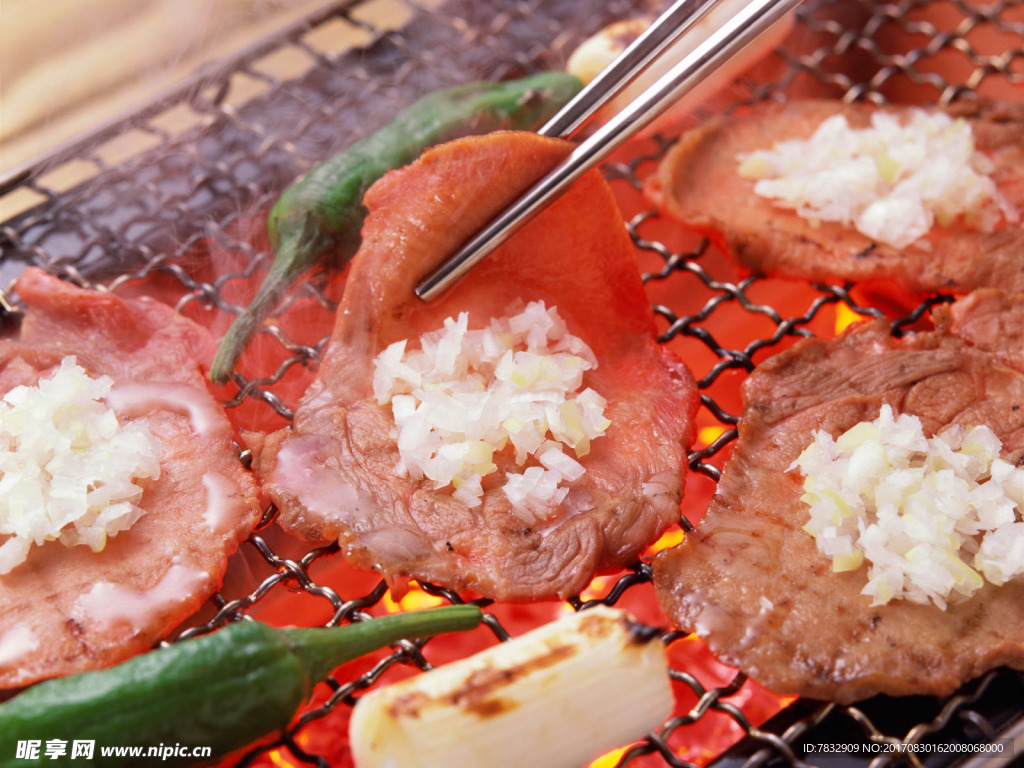 蔥花烤肉