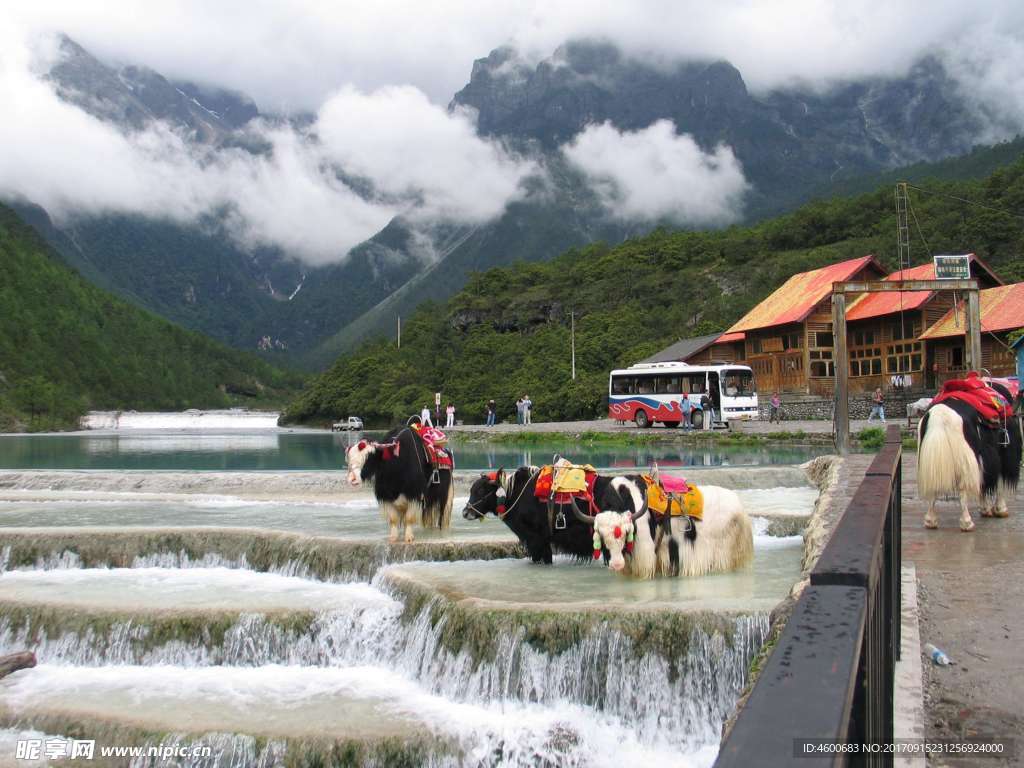 云南四川风光 旅游摄影素材