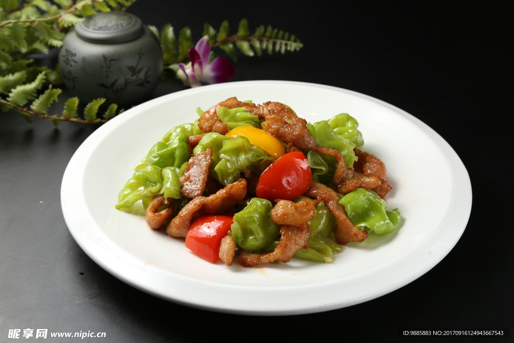 青椒炒肉