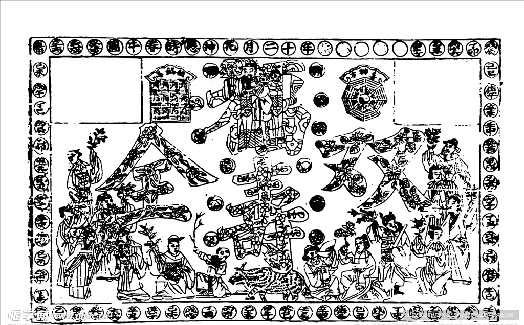 民間藝術 拓印
