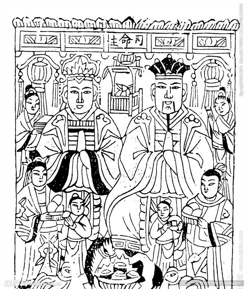 民間藝術 拓印