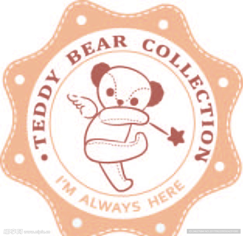 泰迪小熊标志LOGO