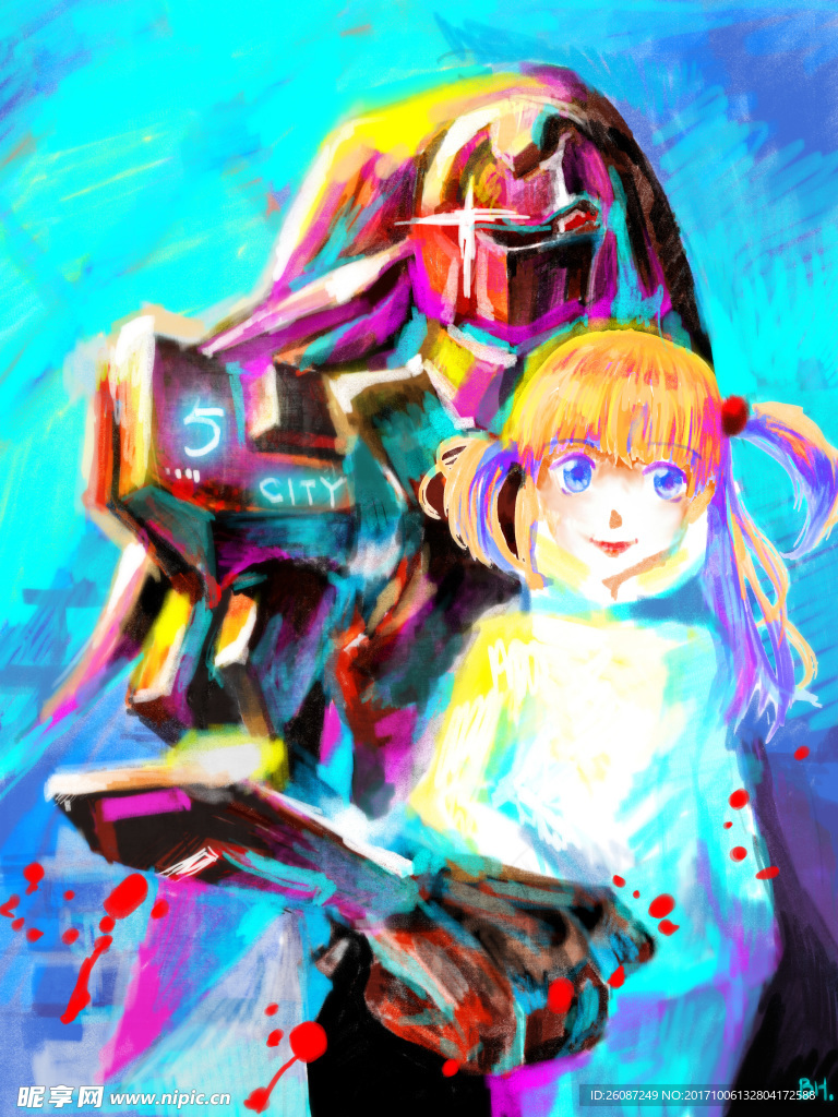 机器人 与少女