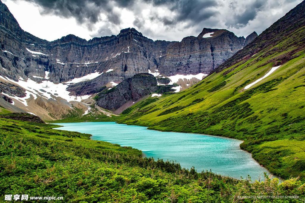 湖泊美景