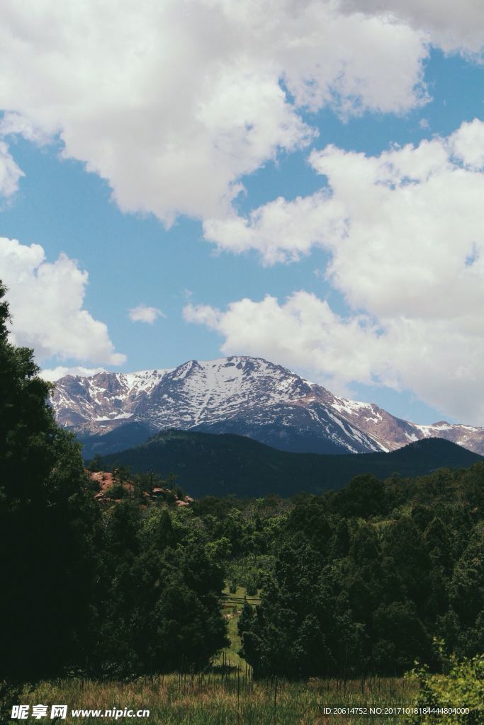 高山美景