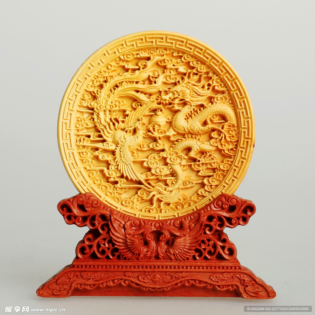 木雕擺件