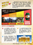 啤酒宣傳傳單