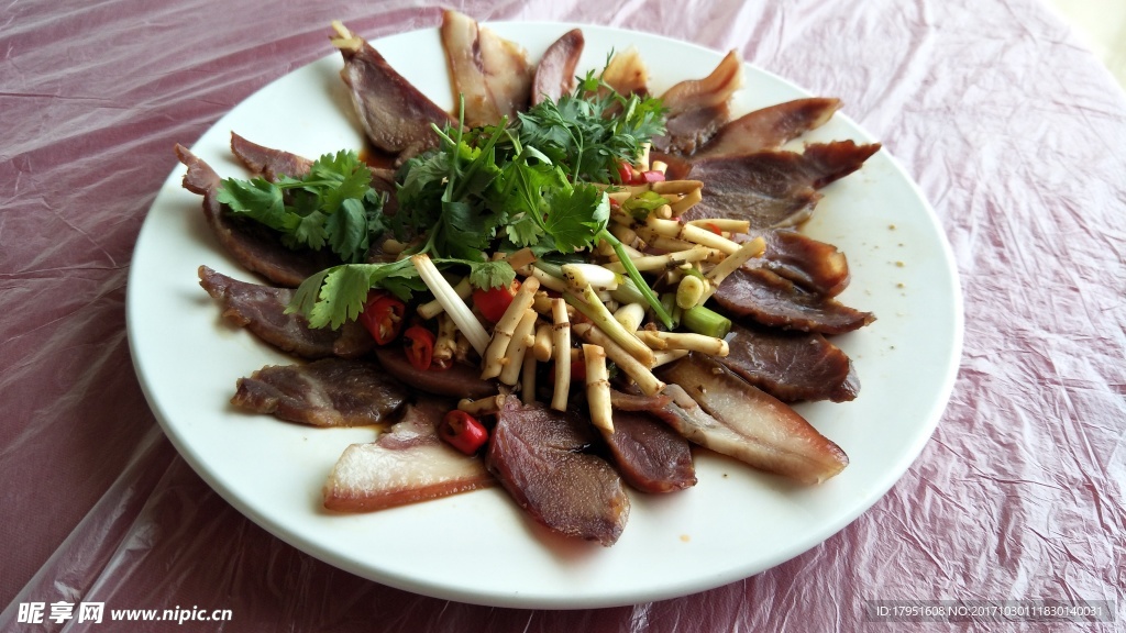 涼拌 鹵肉