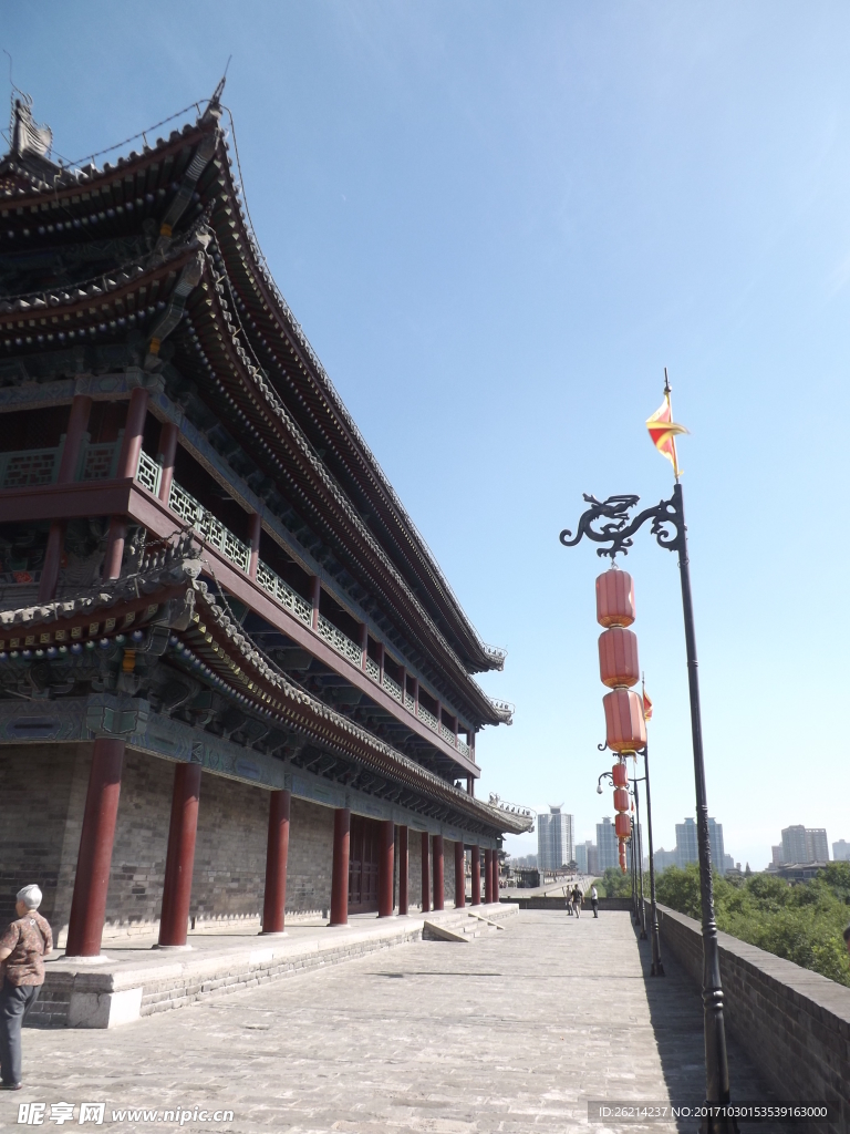 西安之古城樓