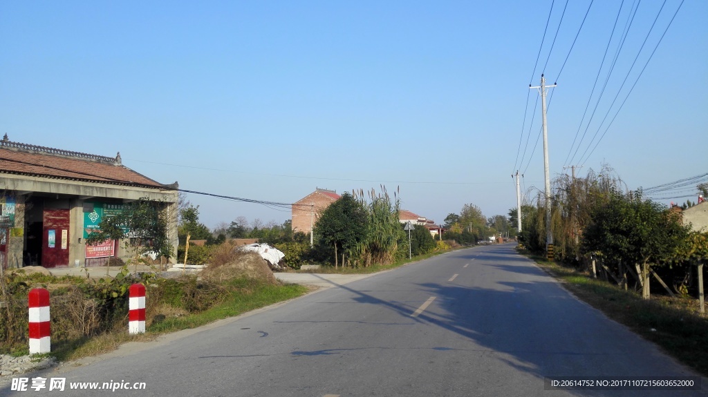 鄉村道路美景