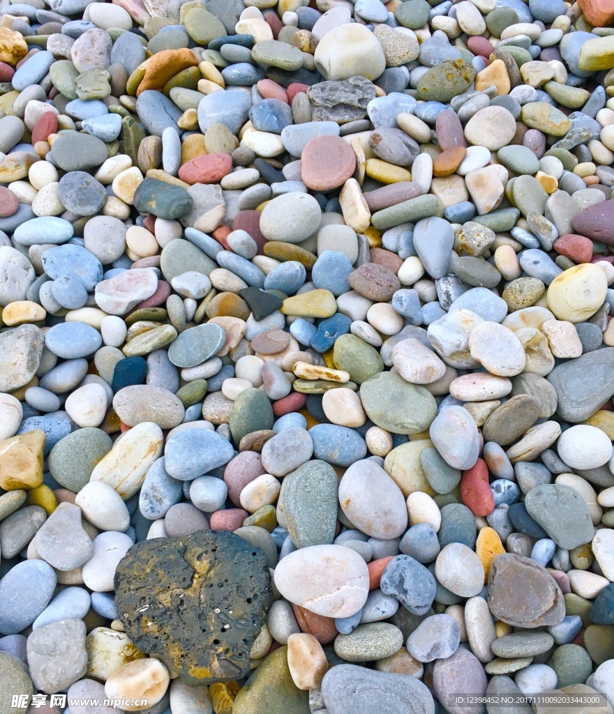 彩色鵝卵石