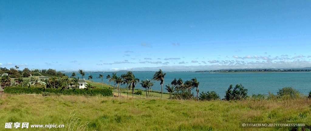 新西兰海滨风景