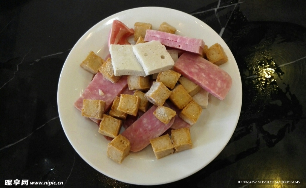 盤中的美食