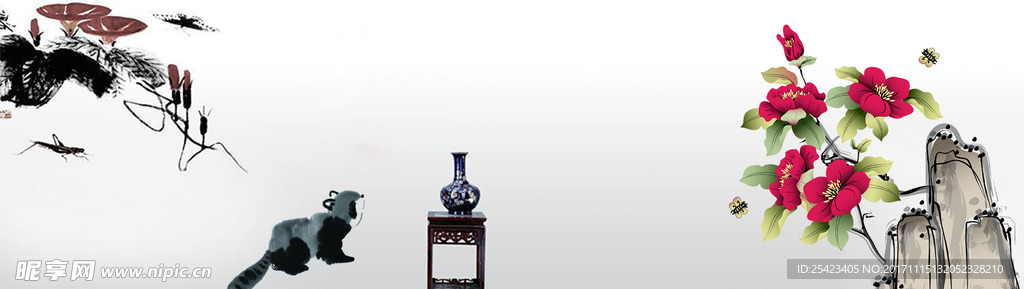 文藝清晰的海報背景圖