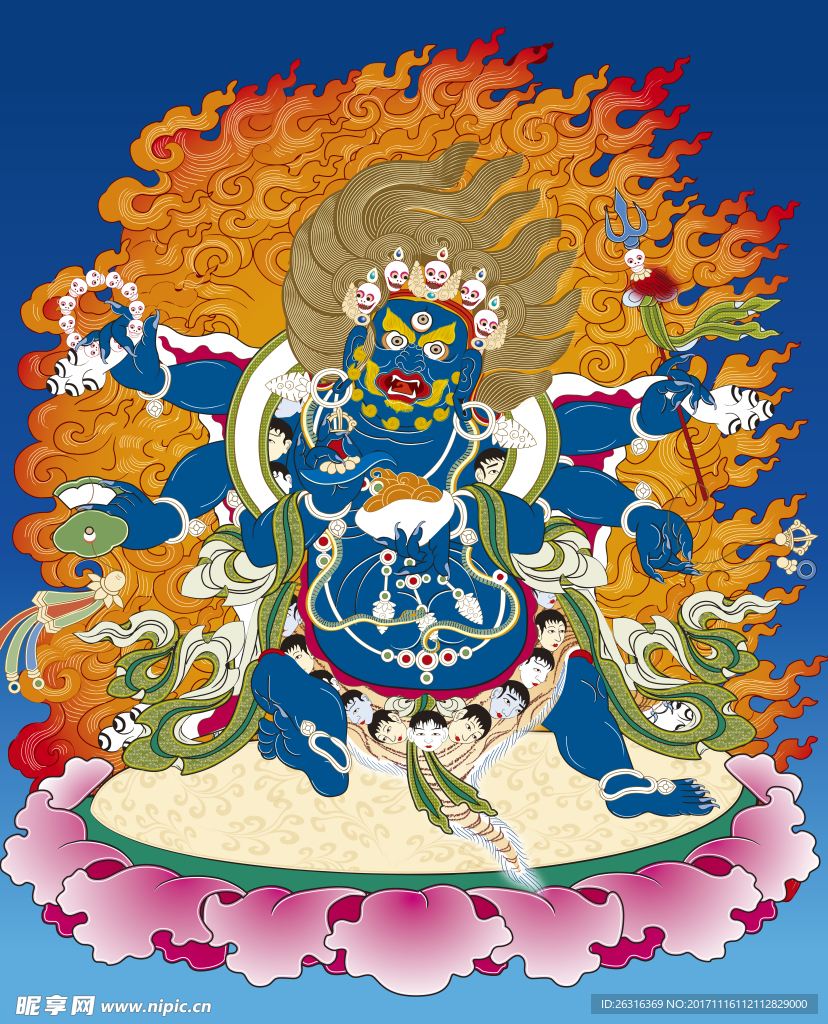 唐卡裝飾畫