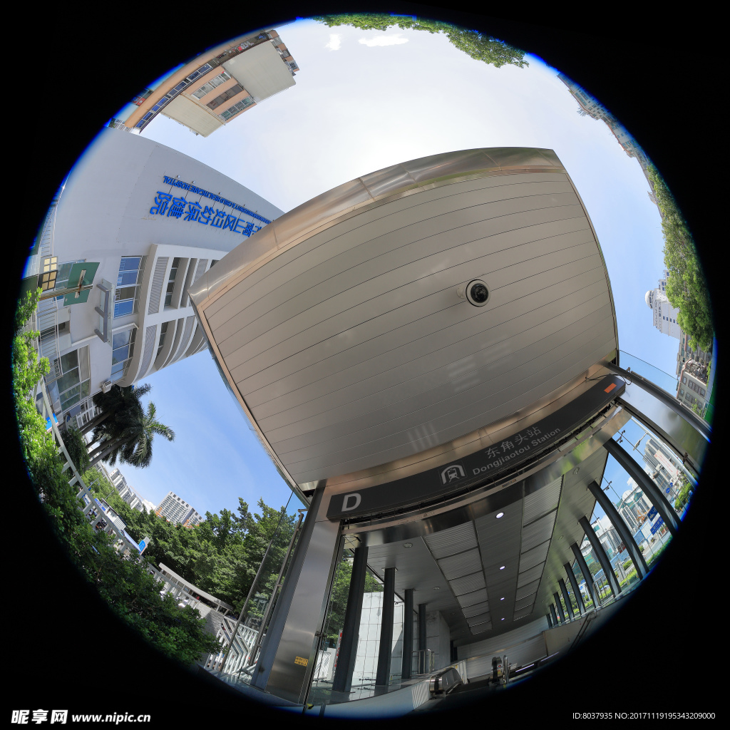 深圳地鐵2號(hào)線東角頭站D出口