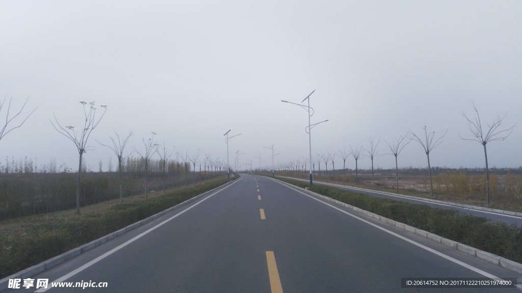 鄉村道路風光