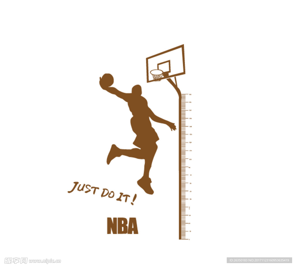 篮球身高尺