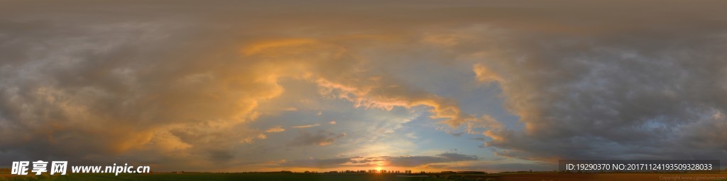 高清夕陽黃昏圖