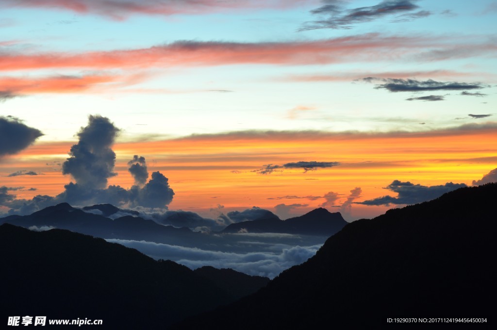 高清夕陽黃昏圖