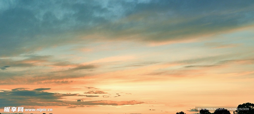 高清夕陽黃昏圖