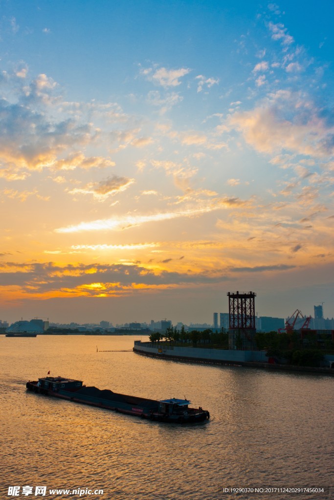 高清夕陽(yáng)黃昏圖
