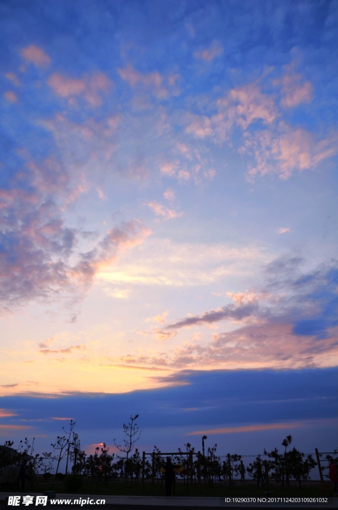 高清夕陽黃昏圖